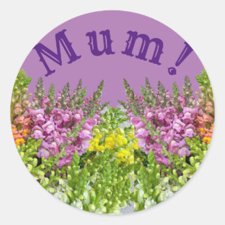 MAM! Kaart Ronde Sticker