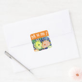 MAM! Kaart Vierkante Sticker (Envelop)