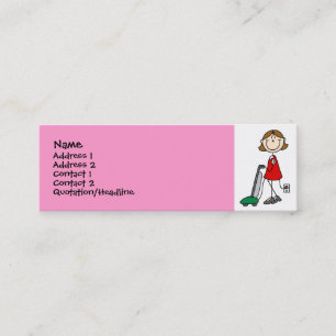 Mam-kaarten voor computergebruik contactkaartje