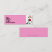 Mam-kaarten voor computergebruik contactkaartje (Voorkant / Achterkant)