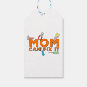 Mam kan het oplossen cadeaulabel