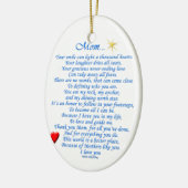 Mam... Keramisch Ornament (Links)