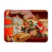 Mam Kisses Santa Claus Magneet (Horizontaal)