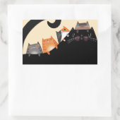 Mam & Kittens Rechthoekige Sticker (Tas)