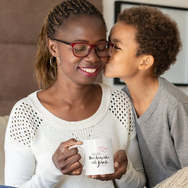 MAM KOFFIE MET JEZUS Christelijke rustige tijd cit Koffiemok