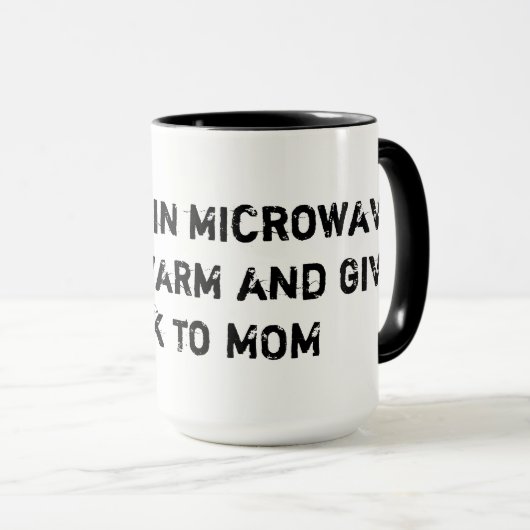 Mam koffie mok (Voorkant rechts)