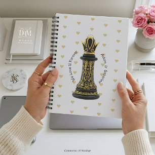 MAM Koningin van mijn leven, Gouden Schrift Zwarte Notitieboek