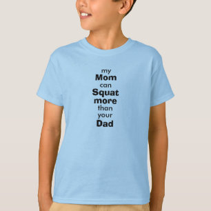 Mam krabt meer dan pa t-shirt