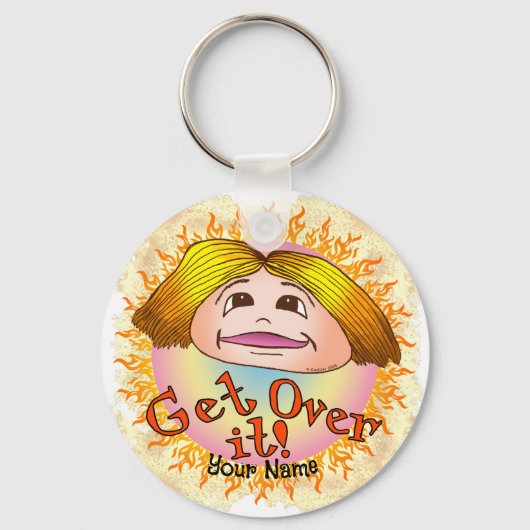 Mam krijgt het over sleutelhanger (Voorkant)