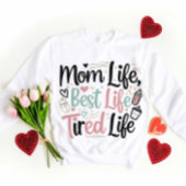 Mam leven beste leven grappige moeder giftful trui