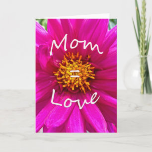 Mam = Liefde Kaart