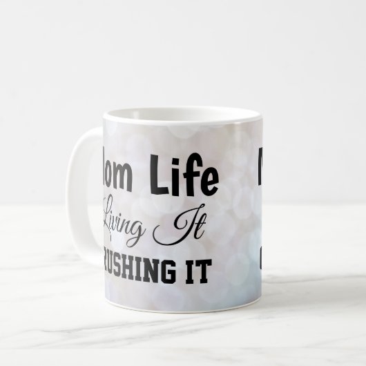 Mam Life Bokeh Sparkles Mok (Voorkant links)