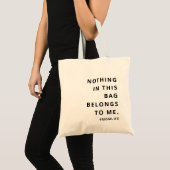Mam Life | Fun Slogan Modern Minimalist Motherhood Tote Bag (Voorkant (product))