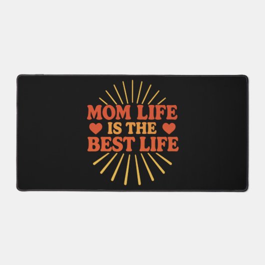 Mam Life is het beste leven Bureaumat (Voorkant)