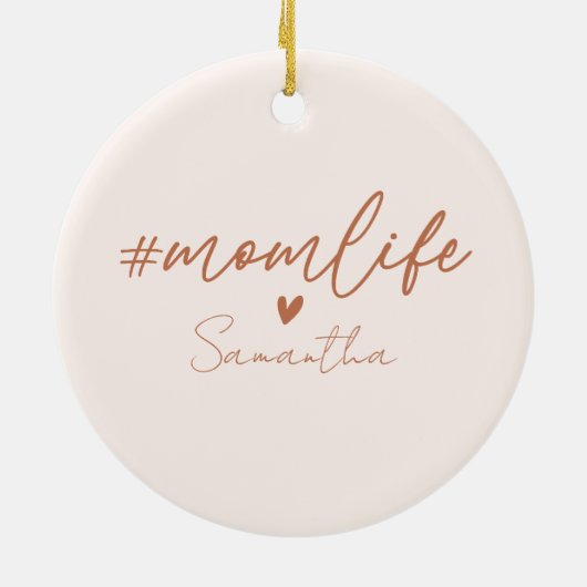 Mam Life Keramisch Ornament (Achterkant)