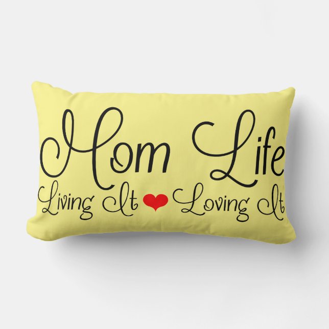 Mam Life | Leven | Van Geel houden Kussen (Voorkant)