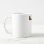 Mam Life Shirt Leopard Cheetah Print, grappige moe Koffiemok (Links)