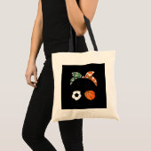 Mam Life Soccer en Basketball Bun Moeder Tote Bag (Voorkant (product))