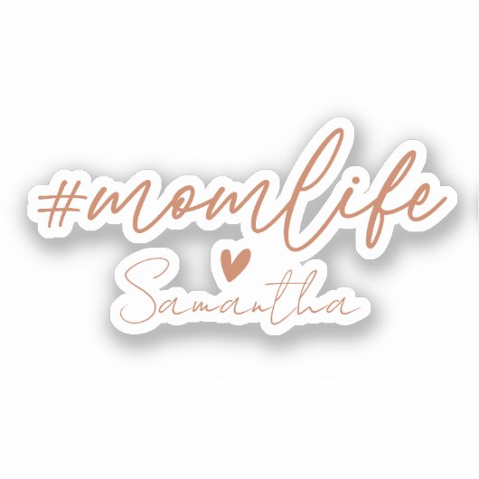 Mam Life Sticker (Voorkant)