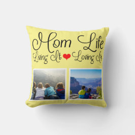 Mam Life Yellow Photo Kussen
