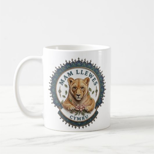 Mam Llewes. Engeland Koffiemok (Links)