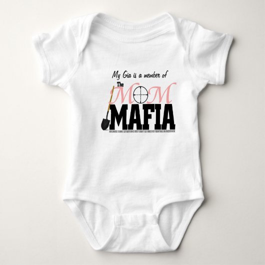 Mam Mafia 'My Gia' Baby Creeper Romper (Voorkant)