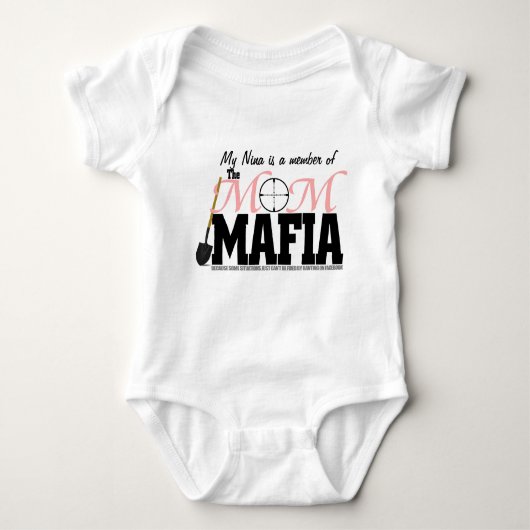 Mam Mafia 'My Nina' Baby Creeper Romper (Voorkant)