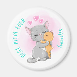 Mam magnet, Cute cat, beste mam ooit cadeau, mam c Magneet