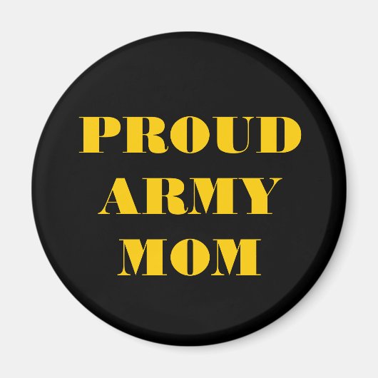 Mam Magnet Proud Army (Voorkant)