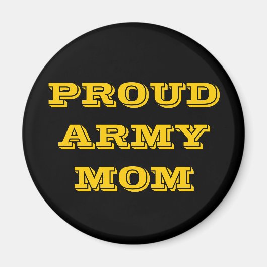 Mam Magnet Proud Army (Voorkant)