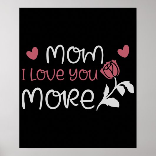 Mam - Mam ik hou meer van jou Poster (Voorkant)
