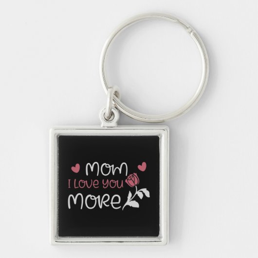 Mam - Mam ik hou meer van jou Sleutelhanger (Voorkant)