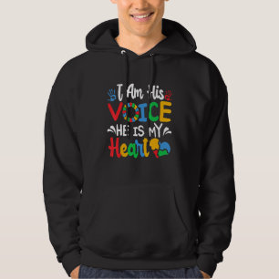 Mam mama Autistic Autism Awareness Maand 1 Hoodie