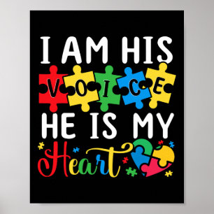 Mam mama Autistic Autism Awareness Maand 1 Poster