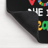 Mam Mama Autistic Autism Awareness Maand Muismat (Hoek)