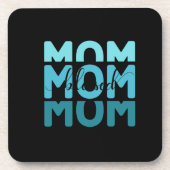 Mam mama Blessed Bier Onderzetter (Voorkant)