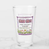 Mam mama is net een oma maar veel koeler glas (Achterkant)