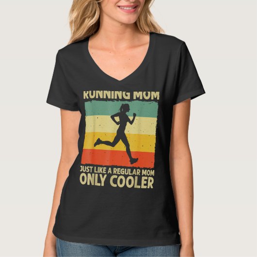 Mam marathonloper Coach Racing Mot T-shirt (Voorkant)
