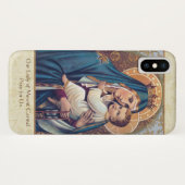 Mam Mary Mount Carmel zonder blote maagd Case-Mate iPhone Case (Achterkant (horizontaal))