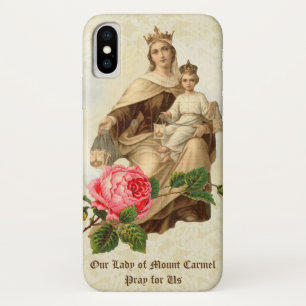 Mam Mary Mount Carmel zonder blote maagd Case-Mate iPhone Case