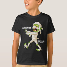 Mam me Help! Kinderen Halloween T-shirt