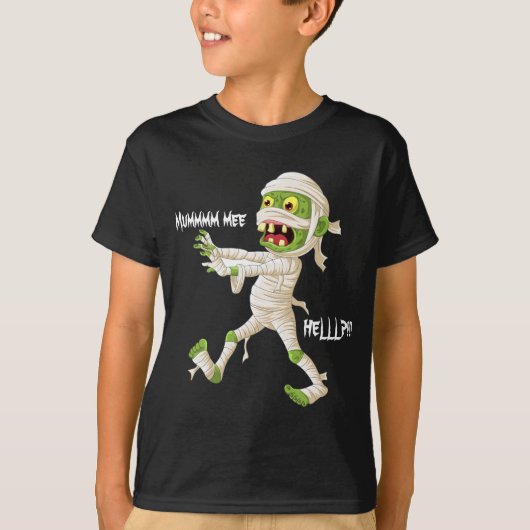 Mam me Help! Kinderen Halloween T-shirt (Voorkant)