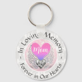 Mam Memorial Heart Keychain (Voorkant)