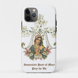 Mam met blote maagd maculeert Mary Religious Case-Mate iPhone Case