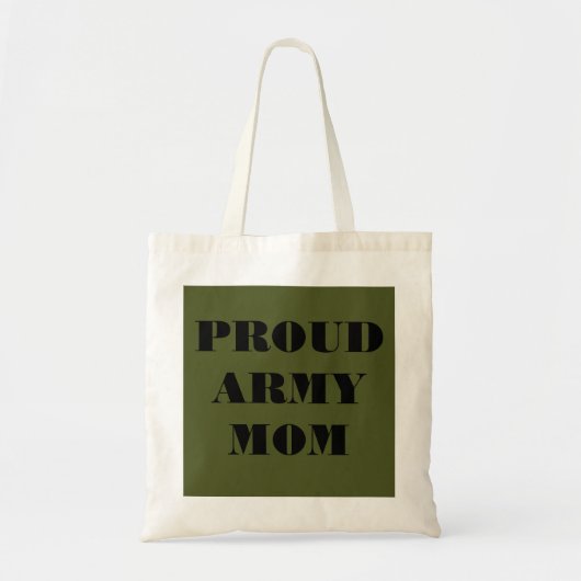 Mam met handtas Proud Army (Voorkant)