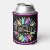 Mam met meer kleuren afdrukken Koelbox met meerder Blikjeskoeler (Blikje Achterkant)