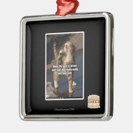 Mam! Metalen Ornament (Links)