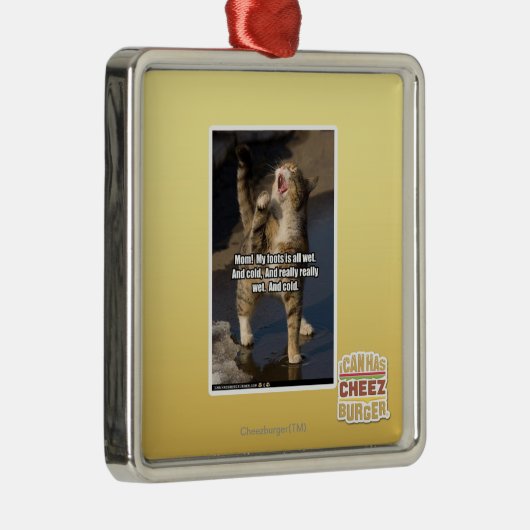 Mam! Metalen Ornament (Rechts)