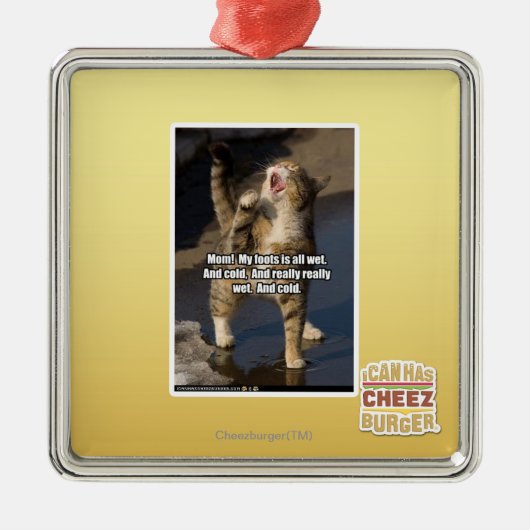 Mam! Metalen Ornament (Voorkant)