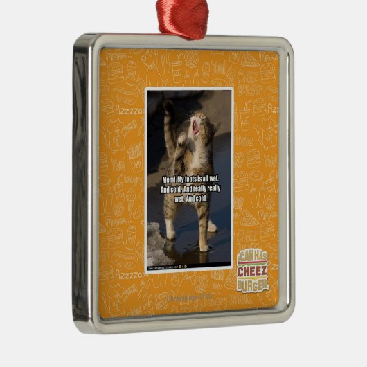 Mam! Metalen Ornament (Rechts)